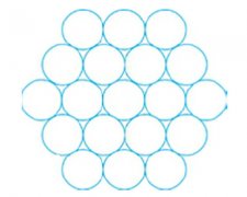 帶圓點(diǎn)的圖形推理題之填色游戲